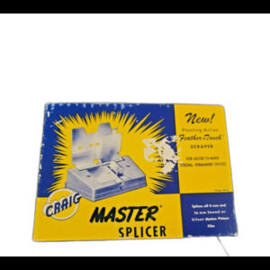 Craig Master Splicer for 8 & 16 mm Film Vintage